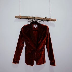 Altuzarra X Target Red Velvet Tuxedo set